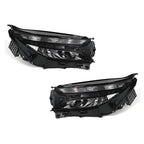 Set of 2 LED Reflector Headlights for Chevy Equinox LS (2022–2024)