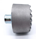 Valve Cover Breather Finned Aluminum Push In for Universal 1 to 1.25 in
