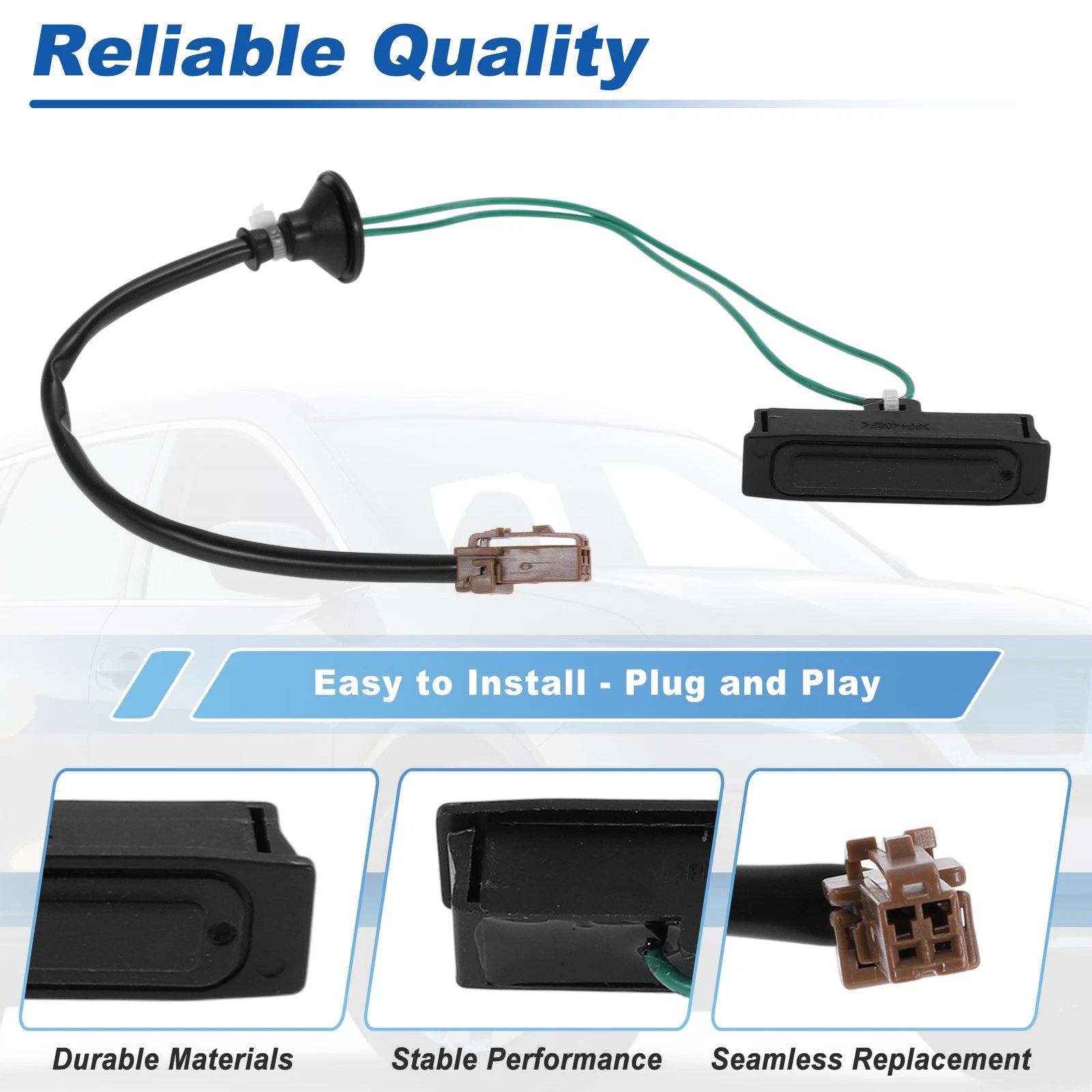 Tailgate Trunk Release Switch for Subaru Impreza (2012–2016) No. 63270-FJ000