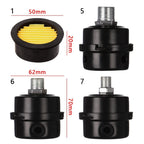 Set of 3 Air Compressor Muffler Metal Filter for