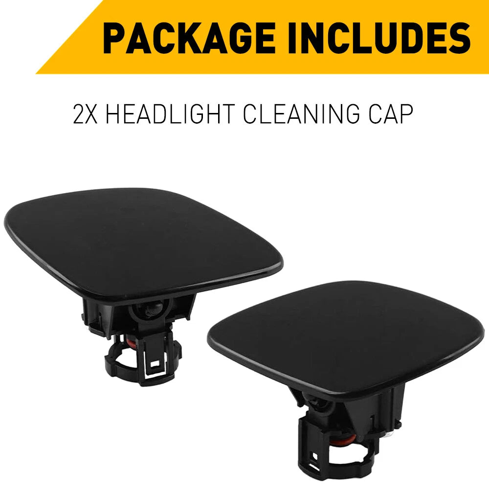 2X Headlamp Washer Nozzle Cover for Lexus RX330 RX350 (2004–2006)