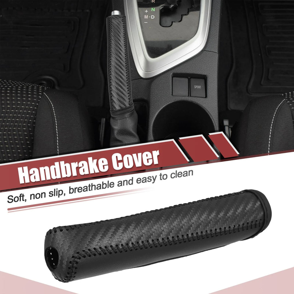 Handbrake Cover Protector for Toyota Corolla (2014–2018) Carbon Fiber Pattern
