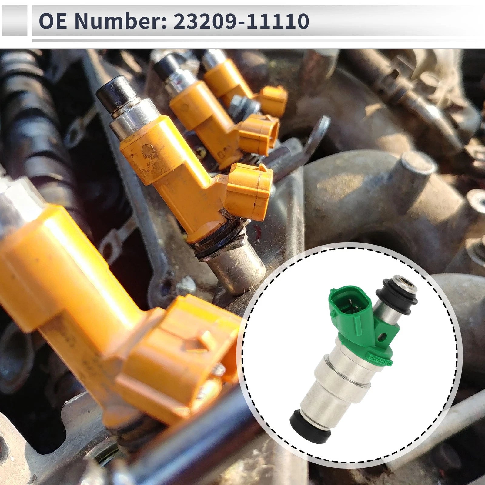 Fuel Injector No. 23209-11110 for Toyota Paseo (1996–1998)