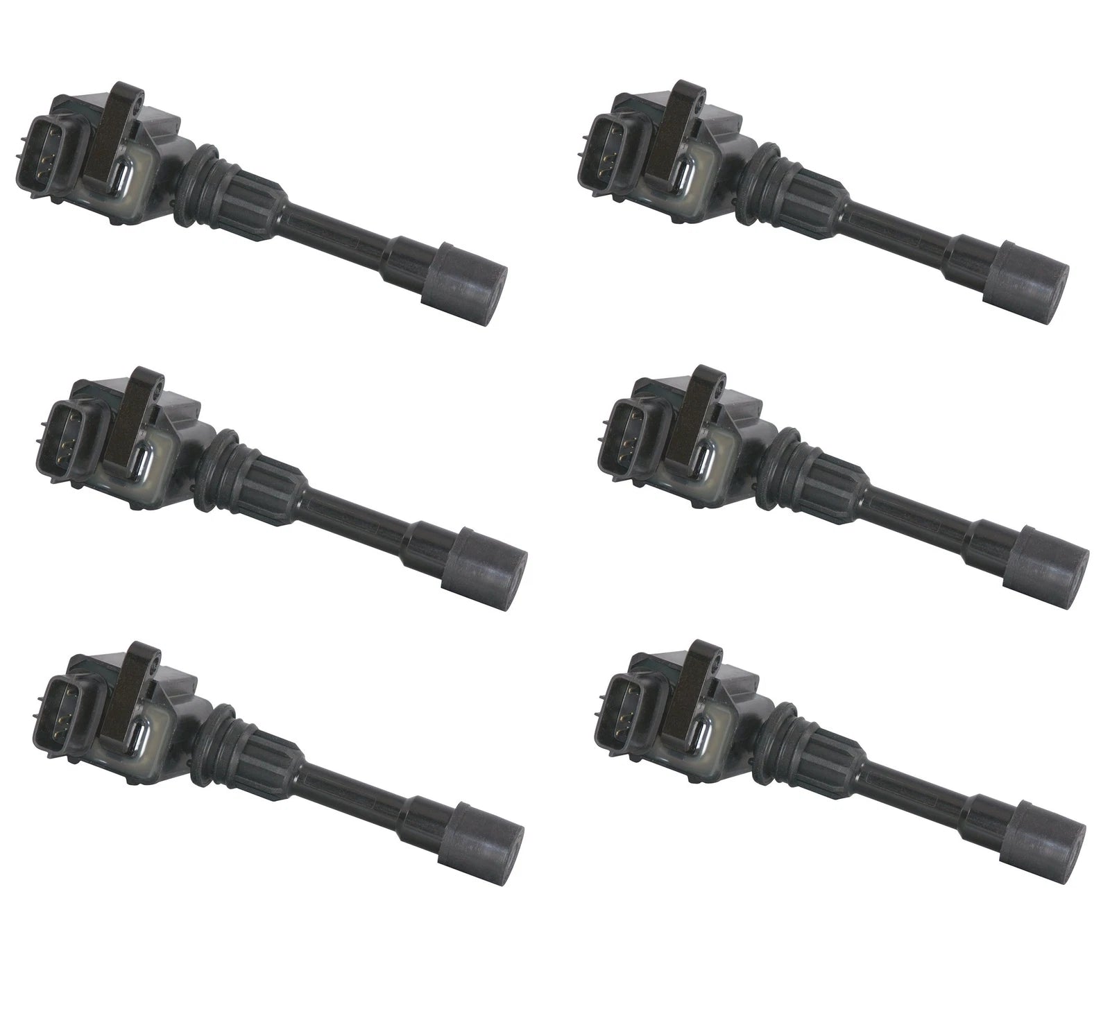 Set of 6 Hitachi Direct Ignition Coils for Mazda Millenia V6 (1995–2002)
