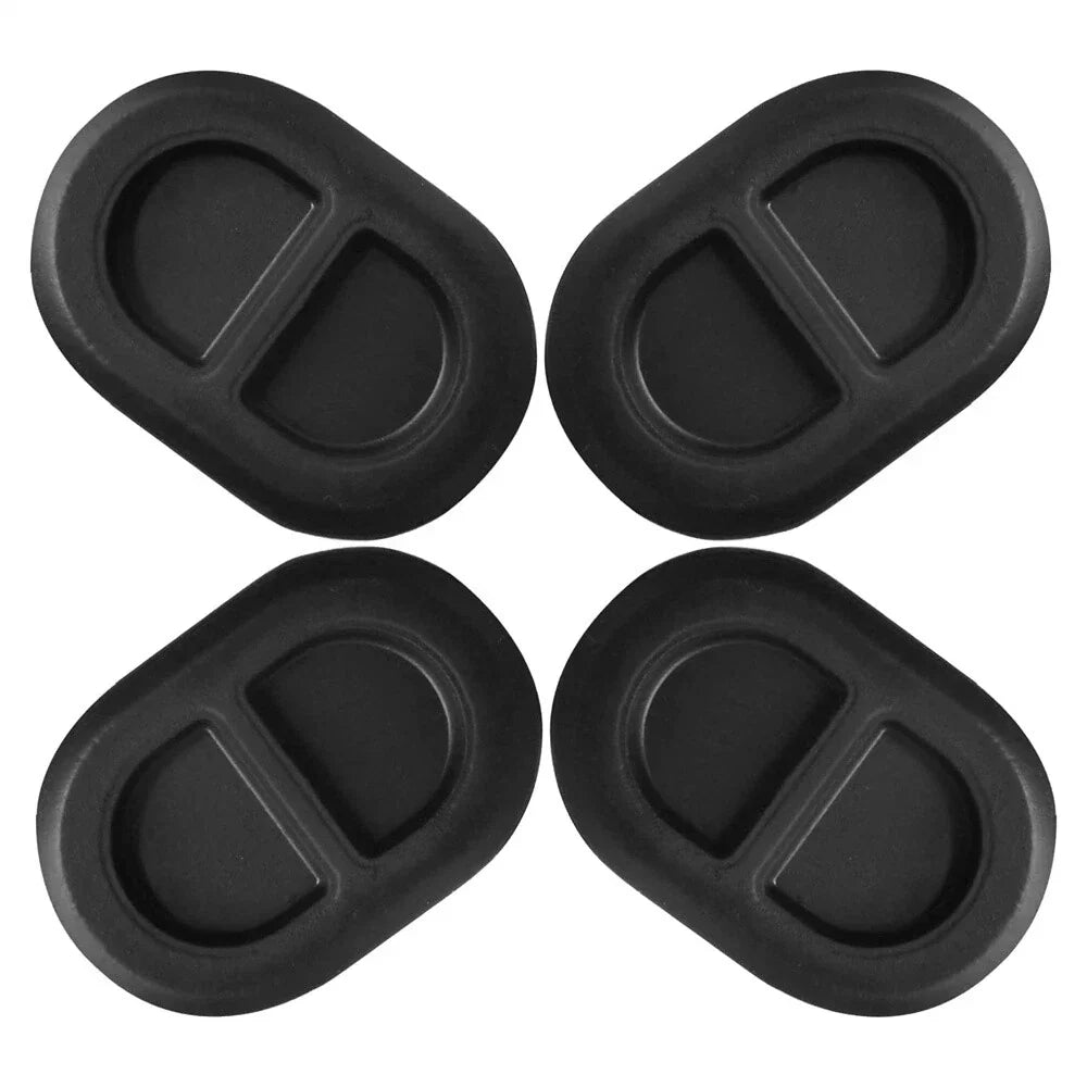 4 Pcs Rubber Floor Pan Drain Plugs for Jeep Wrangler JK JL (2014-2023)