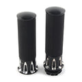 1" Handle Bar Hand Grips for Harley Sportster XL883 XL1200 (2004–2023) Black