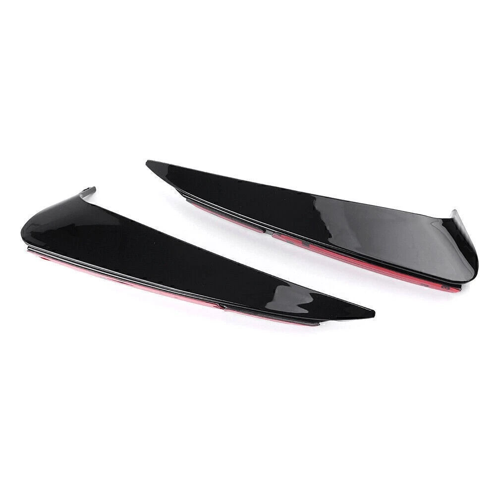 Rear Bumper Spoiler Canard/Air Vent Cover Trim for Benz W205 (2015–2021)