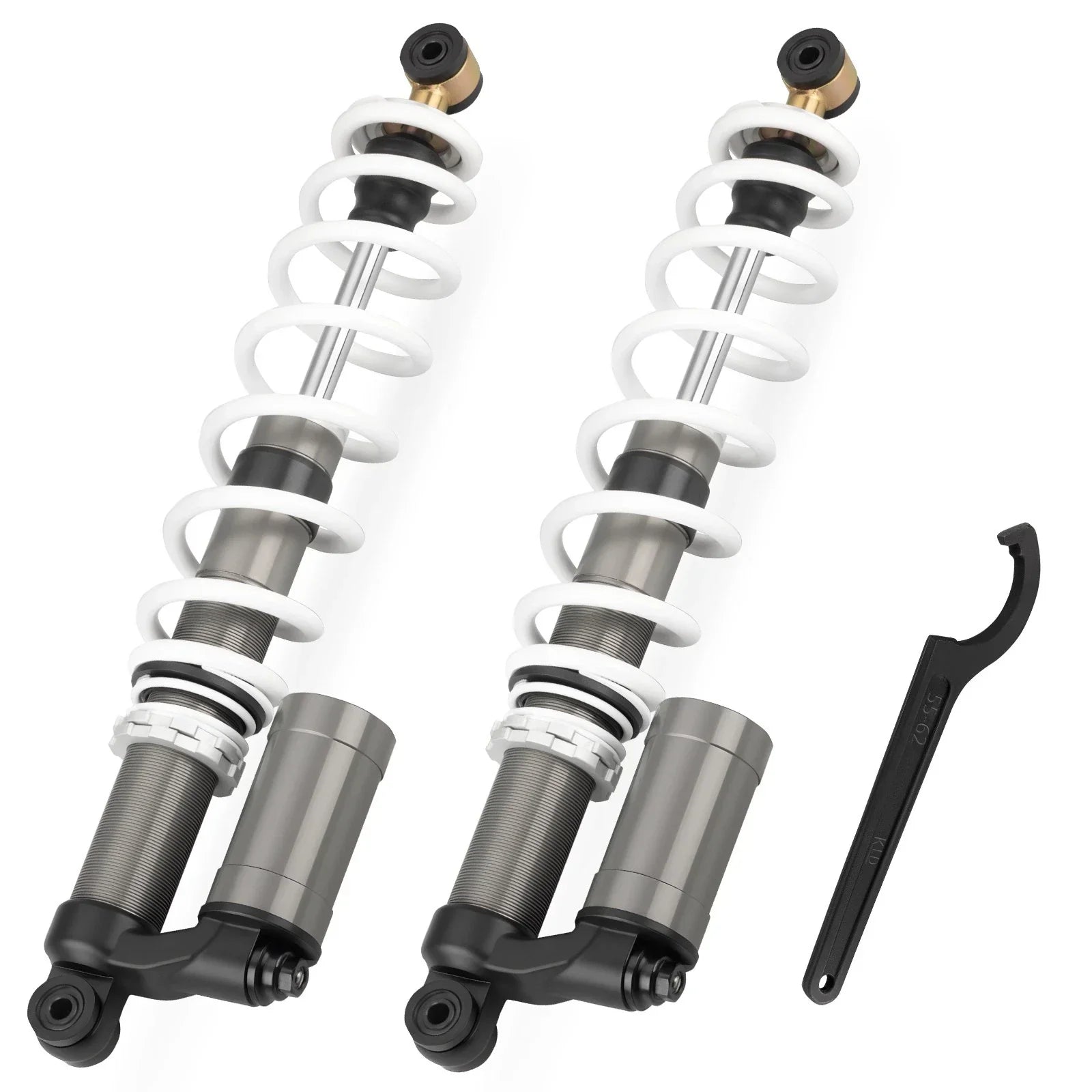 2x Front Shocks Absorbers w/ Adjustable Tool for Polaris RZR 800 S (2009–2014)