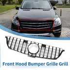 Front Upper Bumper Grille for Mercedes-Benz ML63 AMG (2012–2015) Black