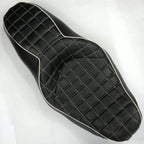 Custom 2-Up Check Style Seat for Harley FLHR FLHX (2007–2015)