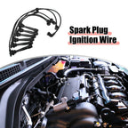 6pcs Spark Plug Ignition Wire for Hyundai Sonata GLS (1999–2001) Black