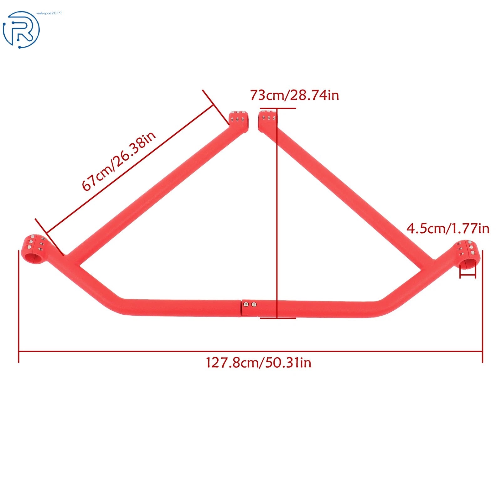 Rear Face Tripod Guard Bar for Can-Am Maverick X3