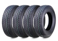Set of 4 ST205/75D15 Free Country Trailer Tires 2057515 F78-15 Bias