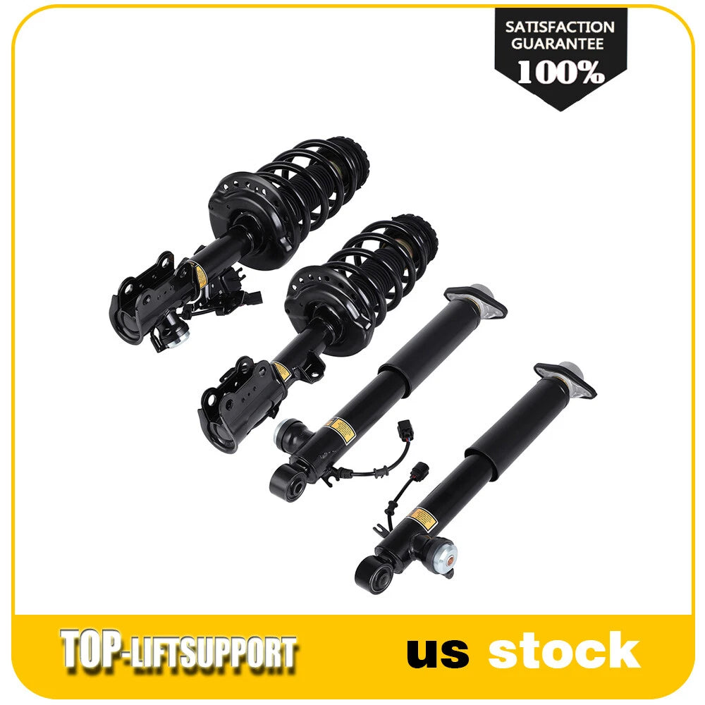Set of 4 Electric Shock Absorbers for Cadillac SRX (2010–2016)