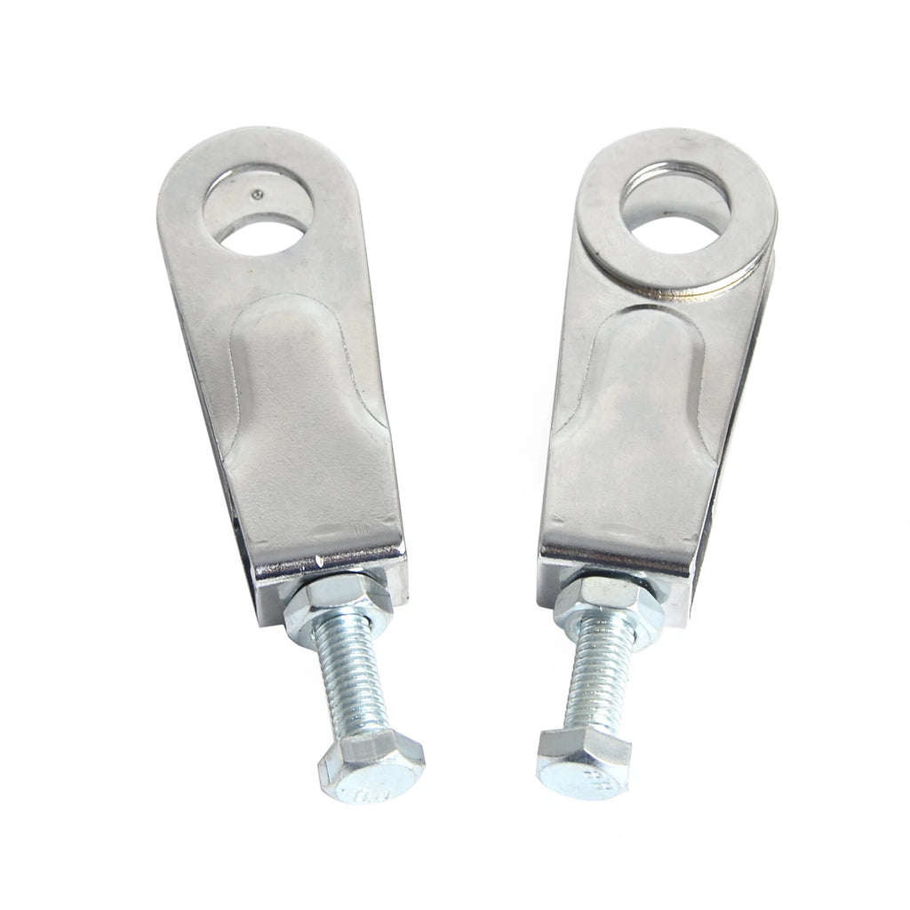 Pair Chain Adjuster Axle Puller for Yamaha YBR 125 (2005–2023)