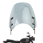 ABS Plastic Windshield for Bonneville T100 T120 (2016–2023) Gray U6 T9