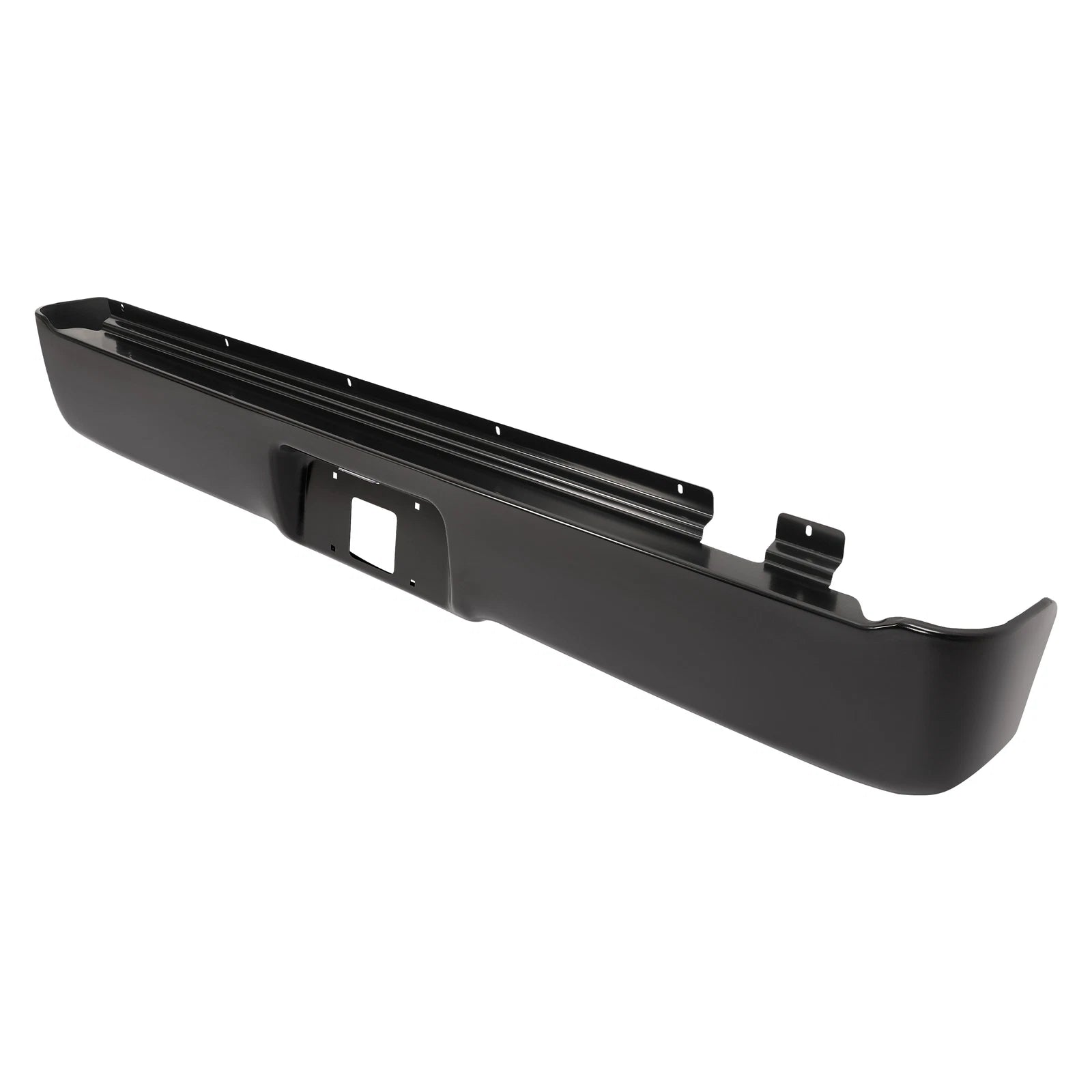 Black Steel Rear Roll Pan Assembly for Ford F-150 (2004–2010)