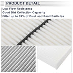 Engine Cabin Air Filter Combo No. 80292-TF0-G01 for Honda Pilot (2023–2024)