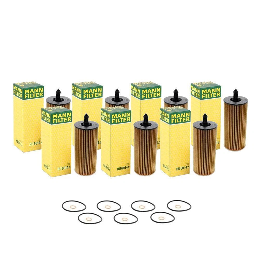 Set of 7 Cartridge Engine Oil Filters for BMW F22 F23 330i (2012–2020)