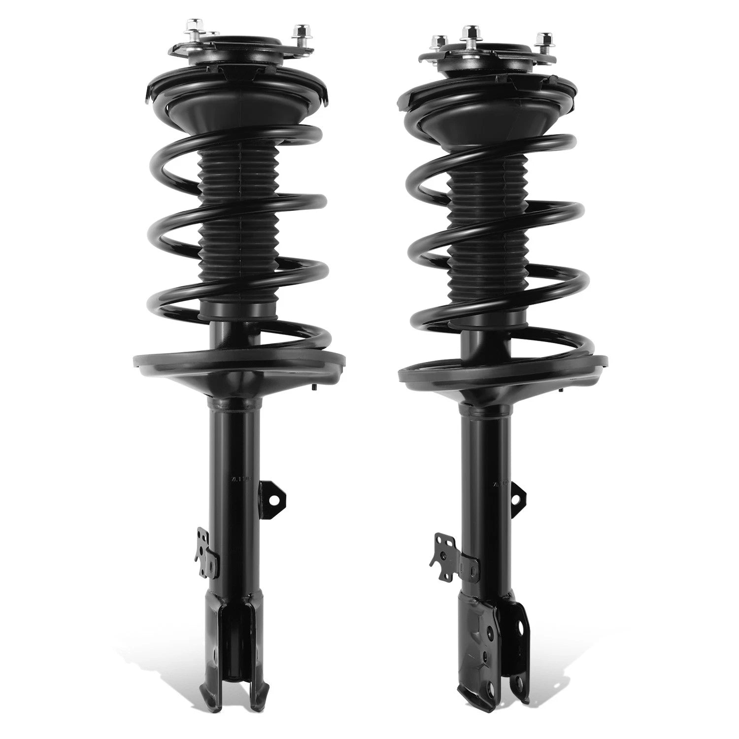 Front Powder-Coated Black Struts with Coil Spring Assembly for Toyota RAV4 (2001–2005)