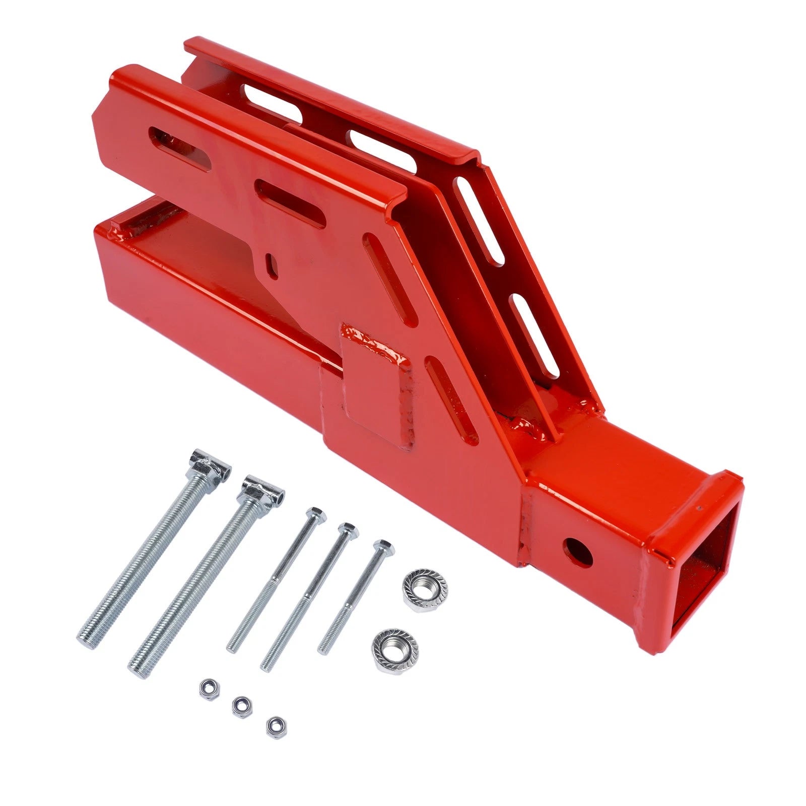 Clamp on Trailer Hitch Adapter for Tractor Bucket (2" Receiver)