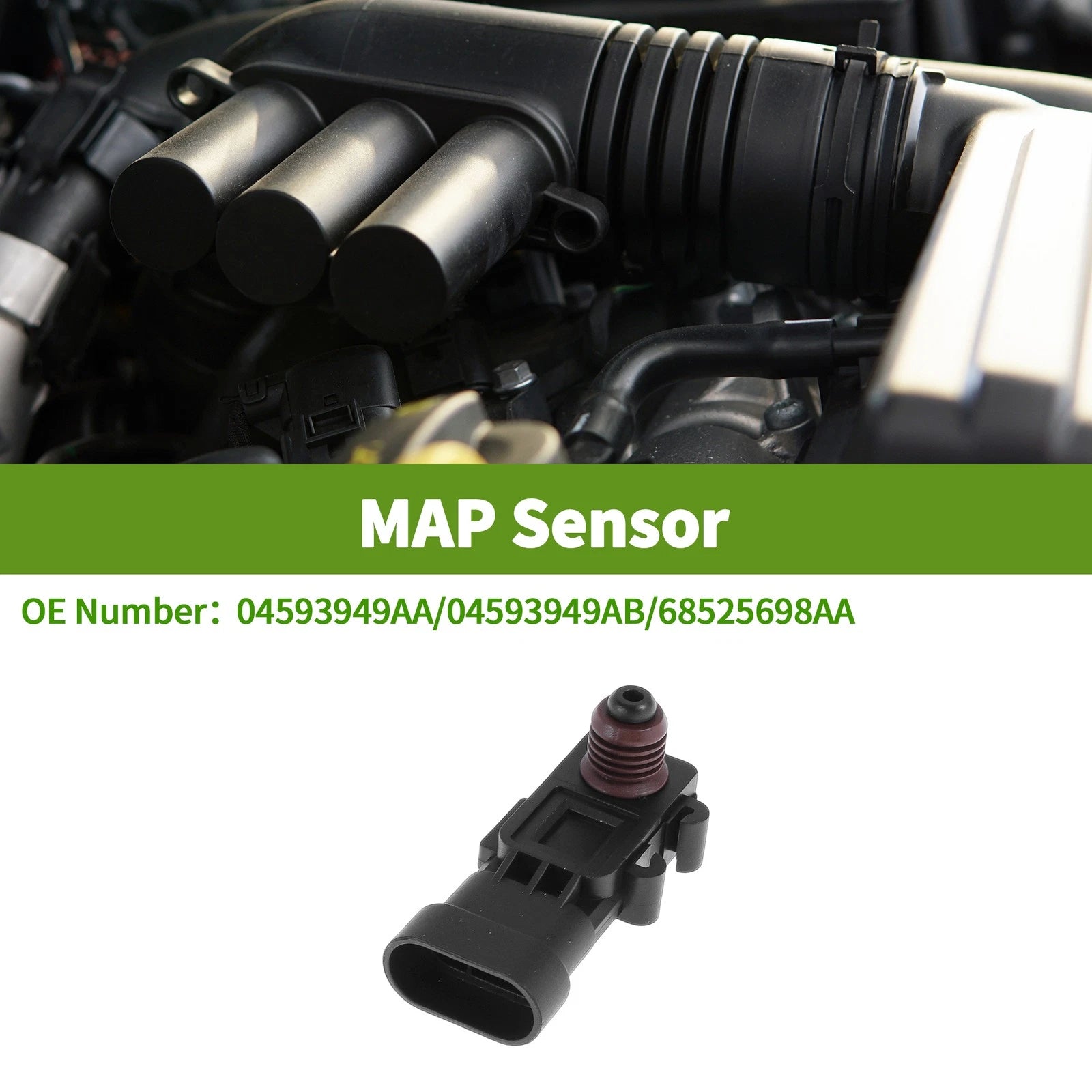 MAP Sensor No.04593949AA for Jeep Grand Cherokee 