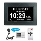 7" LED Digital Day Clock Calendar for Dementia (Suitable for All Models)