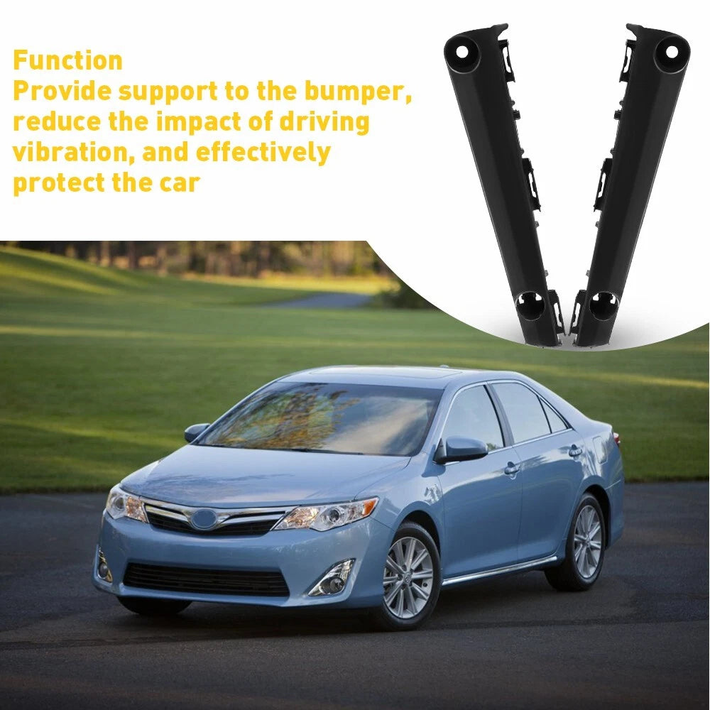 Set of 2 Front Bumper Retainer Brackets for Toyota Camry (2012-2014)