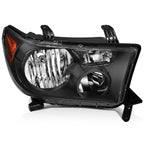 Headlight Assembly Set for Toyota Sequoia (2008–2017) - Driver & Passenger Side