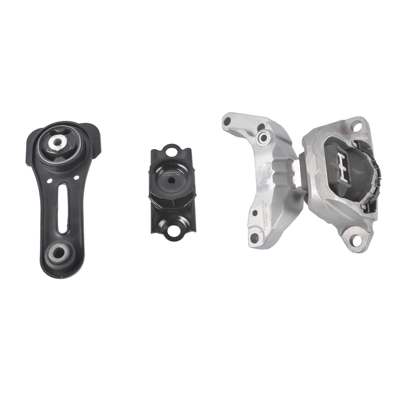 3X Engine Motor & Auto Trans Mount Kit for Nissan Kicks Versa (2017–2022)