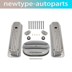 Short Valve Covers & 12" Oval Air Cleaner for Chevy 350 (1987–1997)
