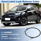 Hood Latch Lock Release Cable for Toyota RAV4 (2006–2012) 53630-0R010 5363042100