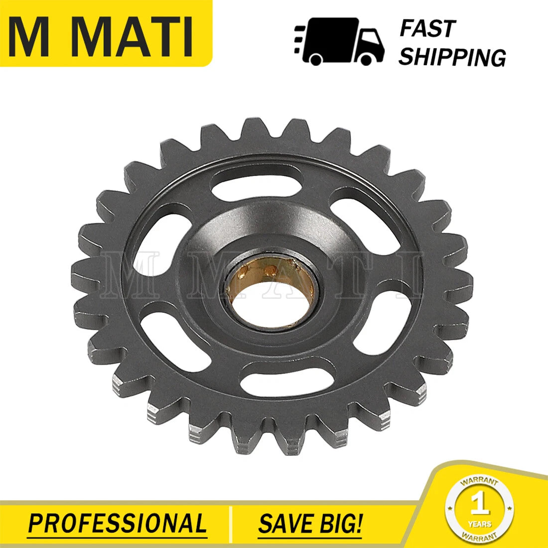Oil Pump Idle Gear 18P-13341-00-00 for Yamaha YFZ450R YFZ450X (2009–2022)