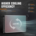 Factory Style Aluminum Core Cooling Radiator DPI-13456 for Genesis 5.0L (2015–2016)
