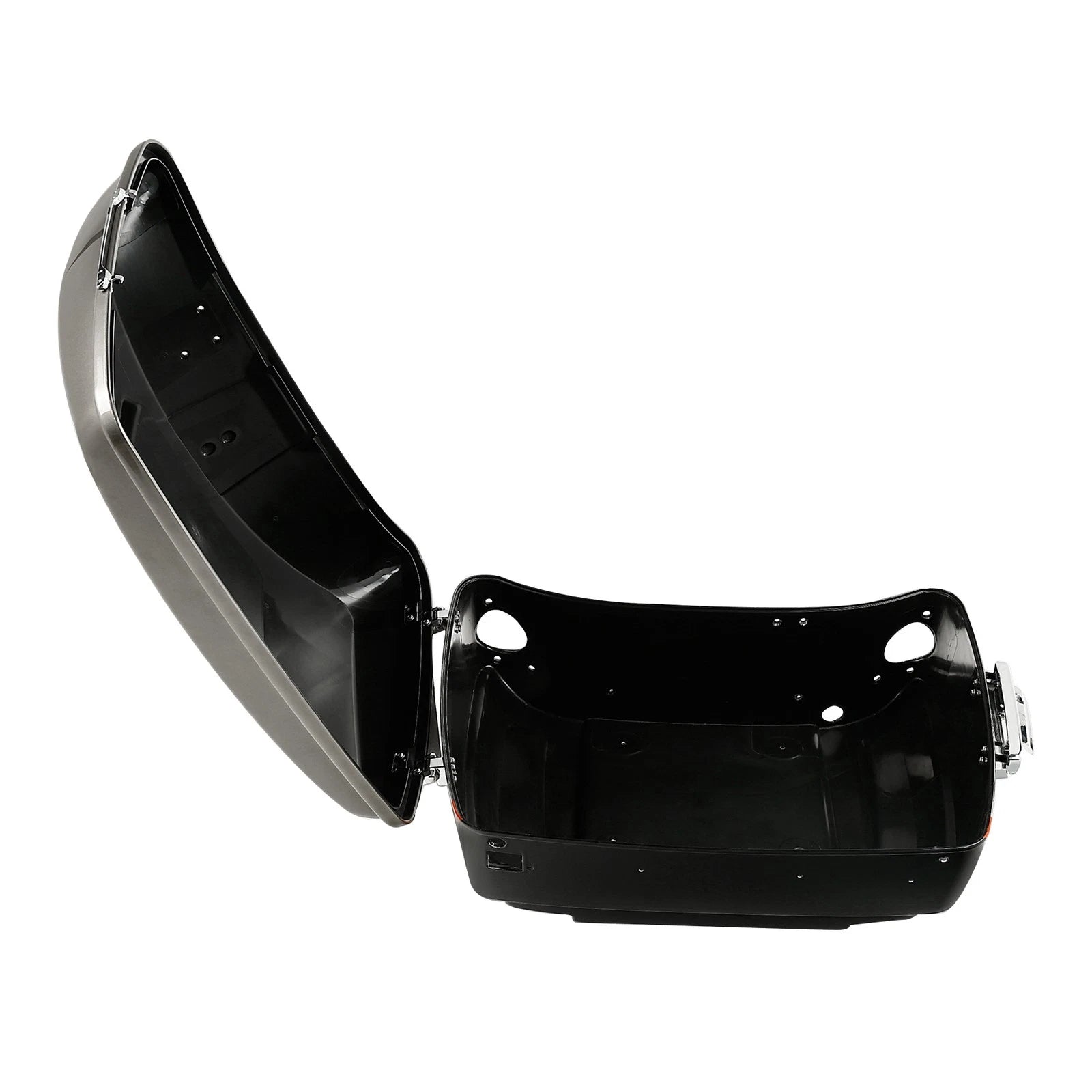 King Trunk for Harley Touring (2014–Present) Black Honeycomb Fade