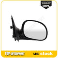 Passenger Side Power Black Manual Fold Mirror for Ford F150 (1997–2004)