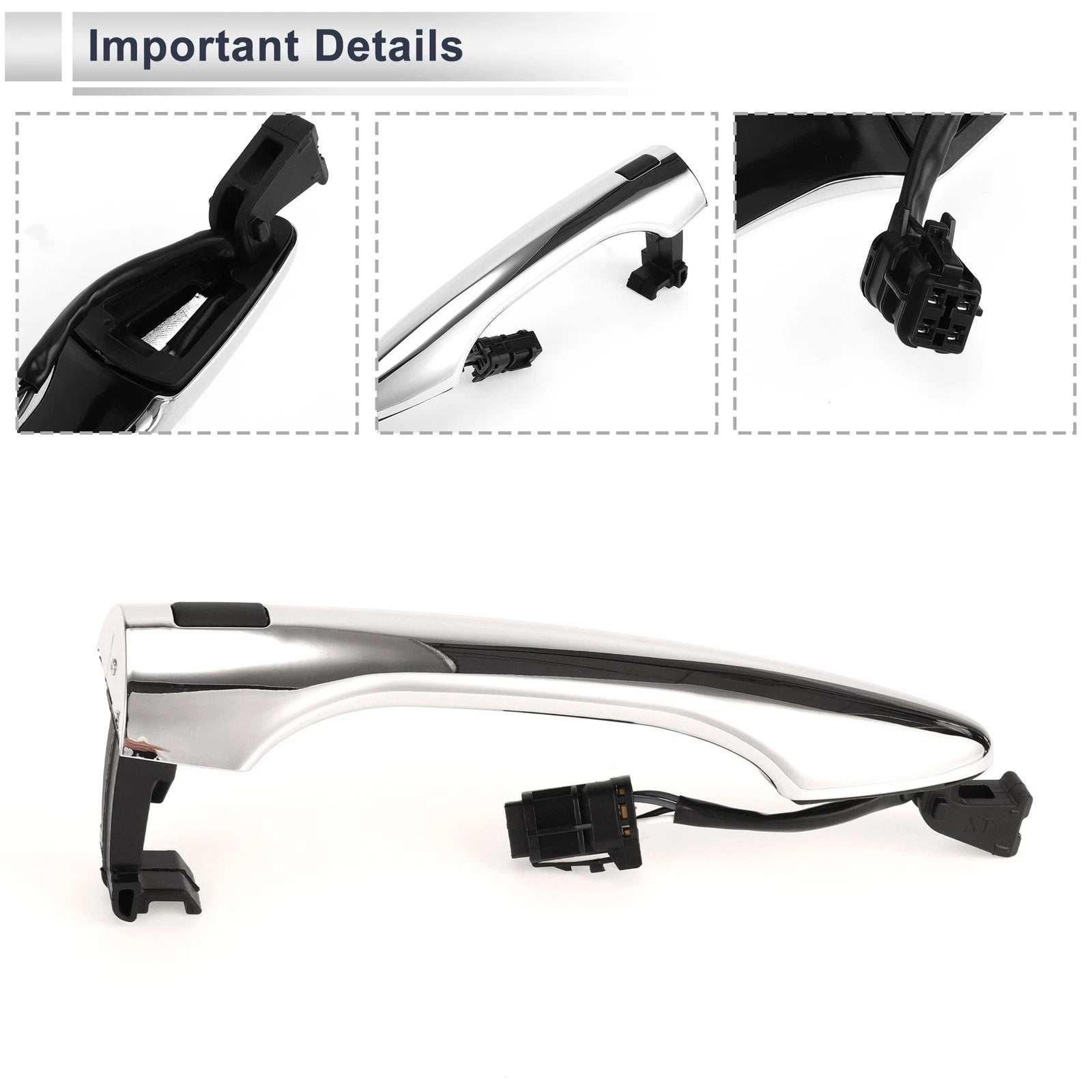 Front Left Door Handle for Hyundai Tucson (2010–2015) No. 826512S720