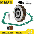 Clutch Assembly & Gasket Kit for Yamaha YFM350 Moto 4 (1987–1995)