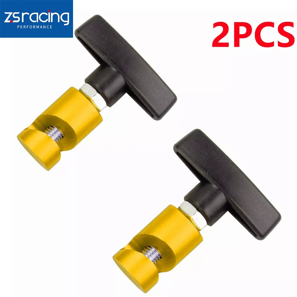 2X Hood Lift Rod Support Clamp for Automotive