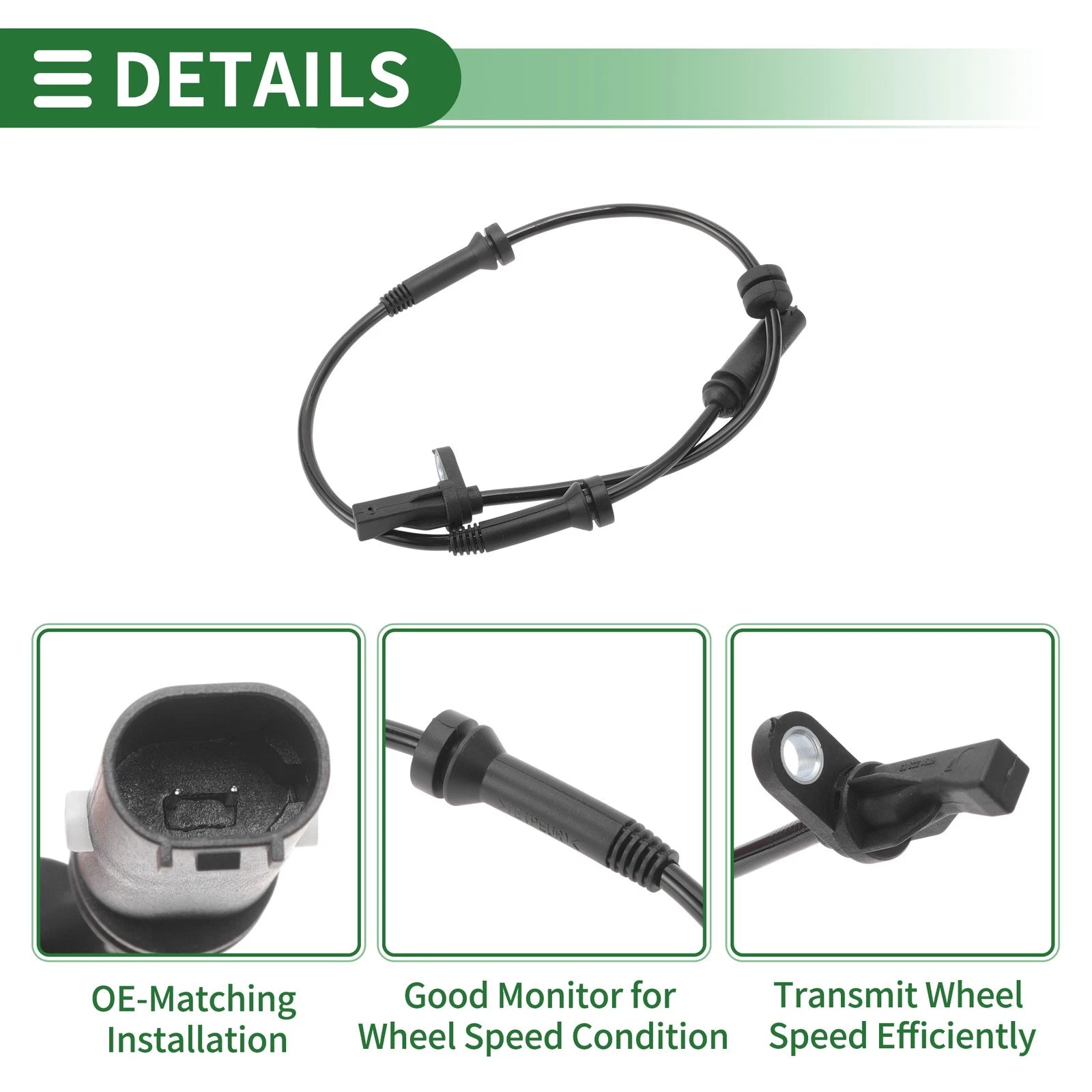 ABS Wheel Speed Sensor No. 34526852907 for BMW 2 Series F22 (2013–2021)