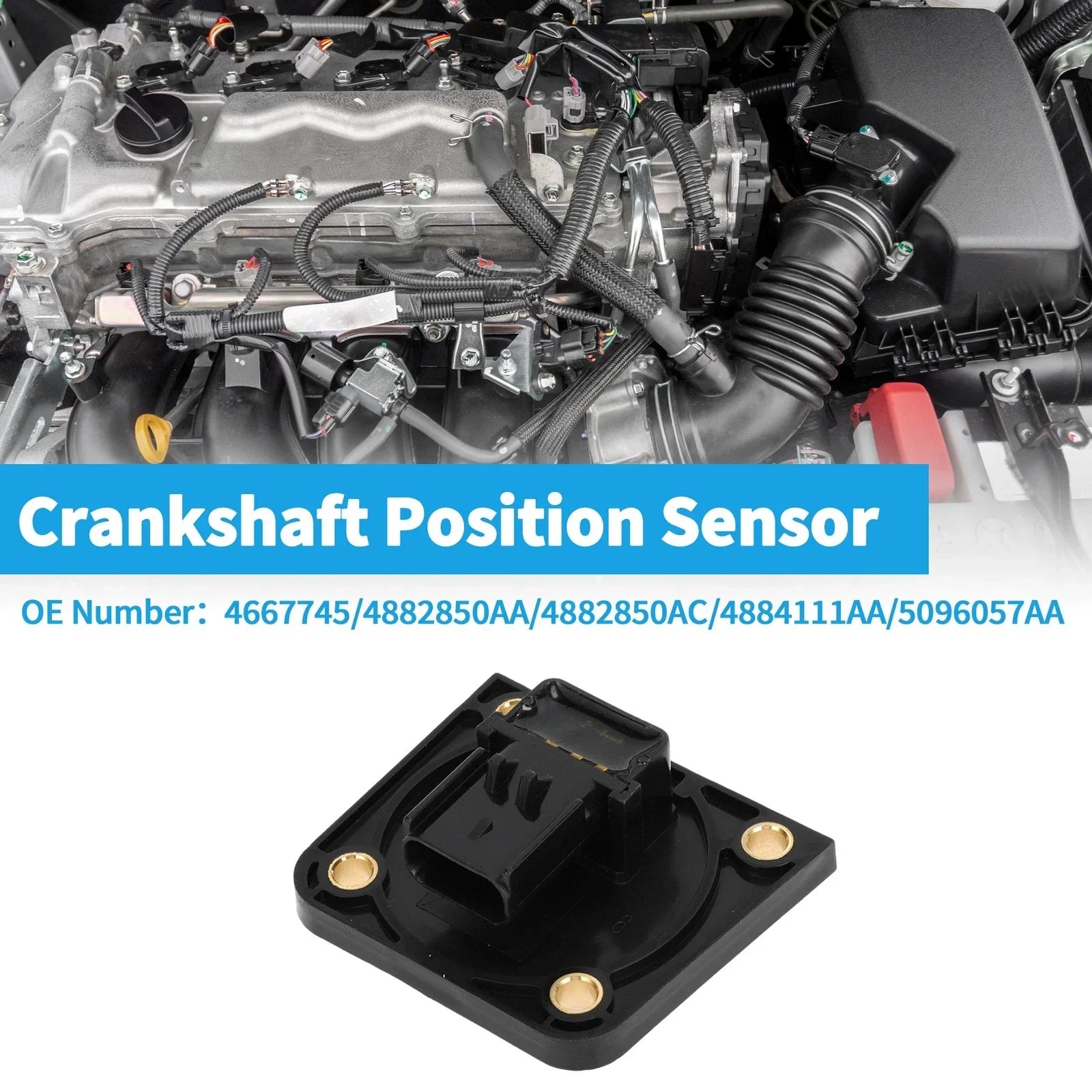 Crankshaft Position Sensor for DODGE Neon Saloon 2.0 16V (1994-1999)