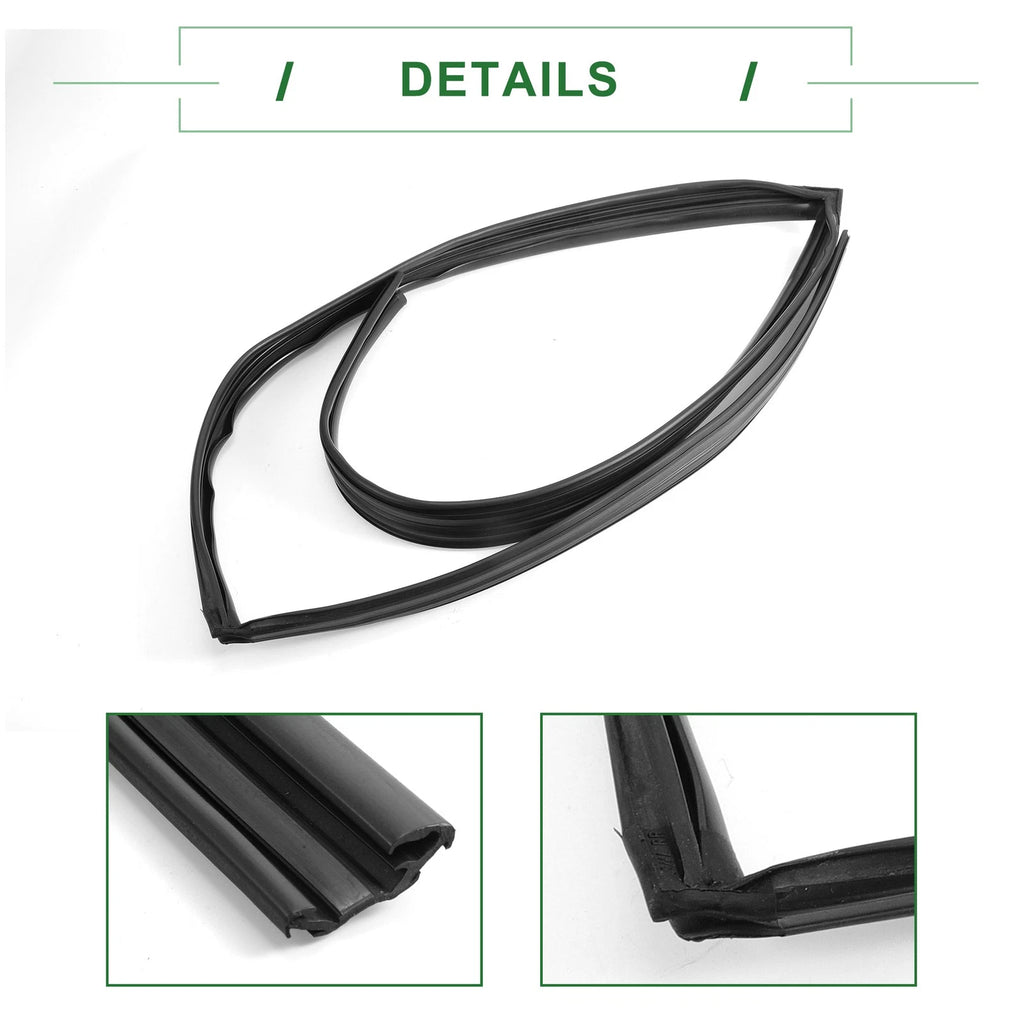 1Pc Rear Right Door Window Run Channel Seal Strip for Honda Civic (2006–2011) No.72735SNLT02