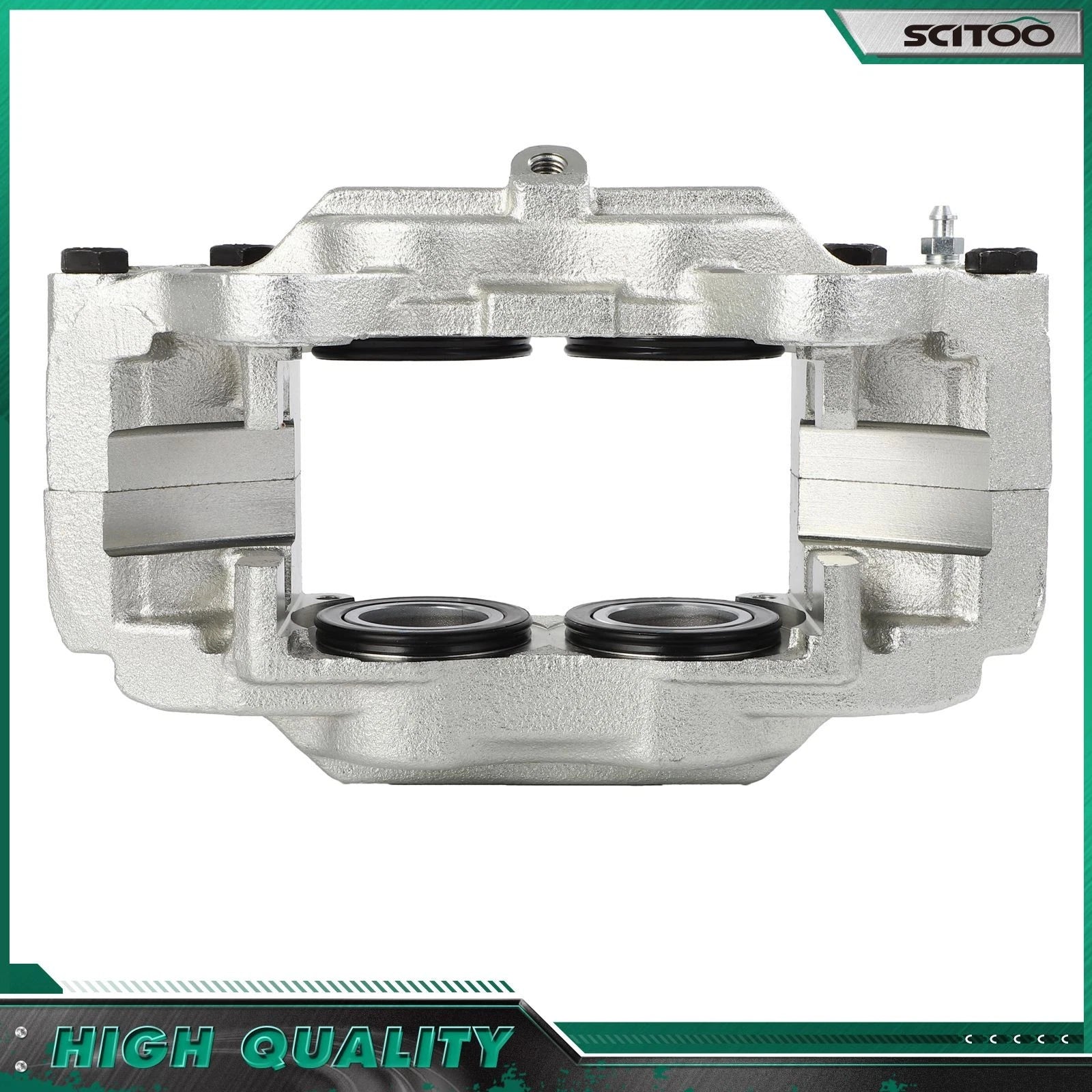 Front Pair Brake Calipers for Hummer H3 (2007–2010) L5 3.7L