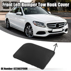 Front Left Tow Hook Cover for Nissan Sentra (2016–2019) - Black