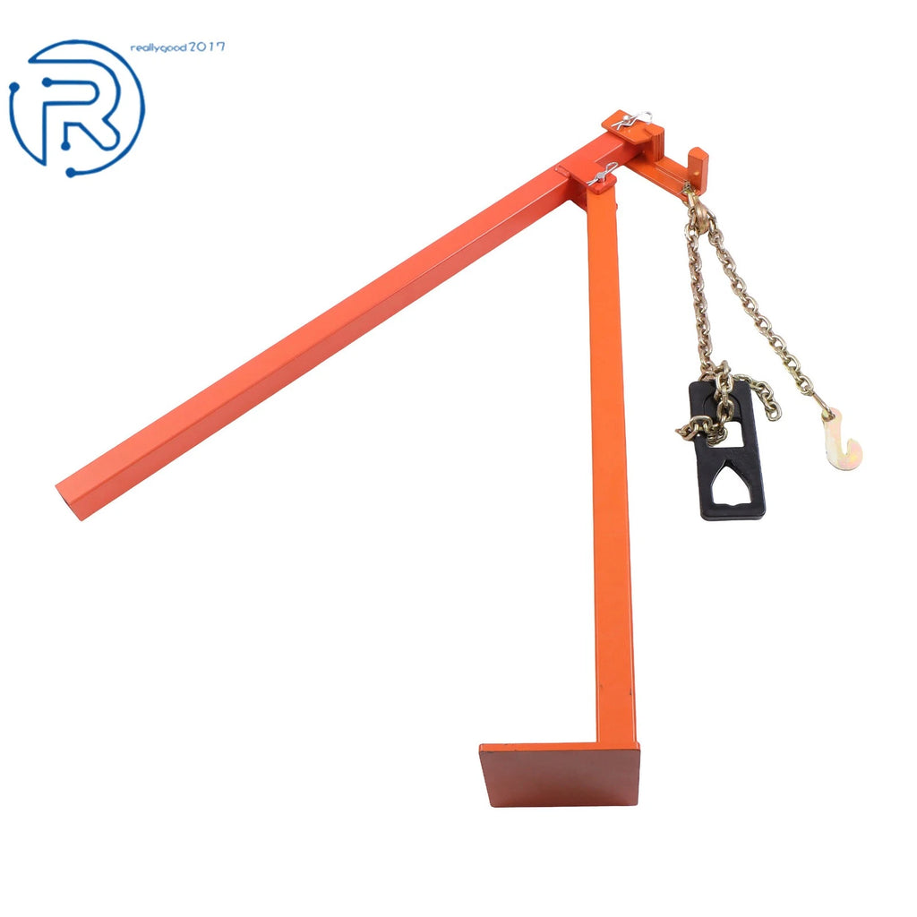 36in T Post Puller with Puller Plate & 47in Chain for Heavy Duty Fencing