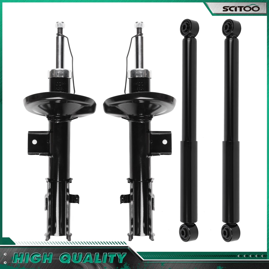 4x Shocks Struts for Suzuki Grand Vitara (2006–2013)
