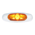 Amber LED Clearance Marker Turn Signal Light for Jeep Wrangler JL (2018–2024)