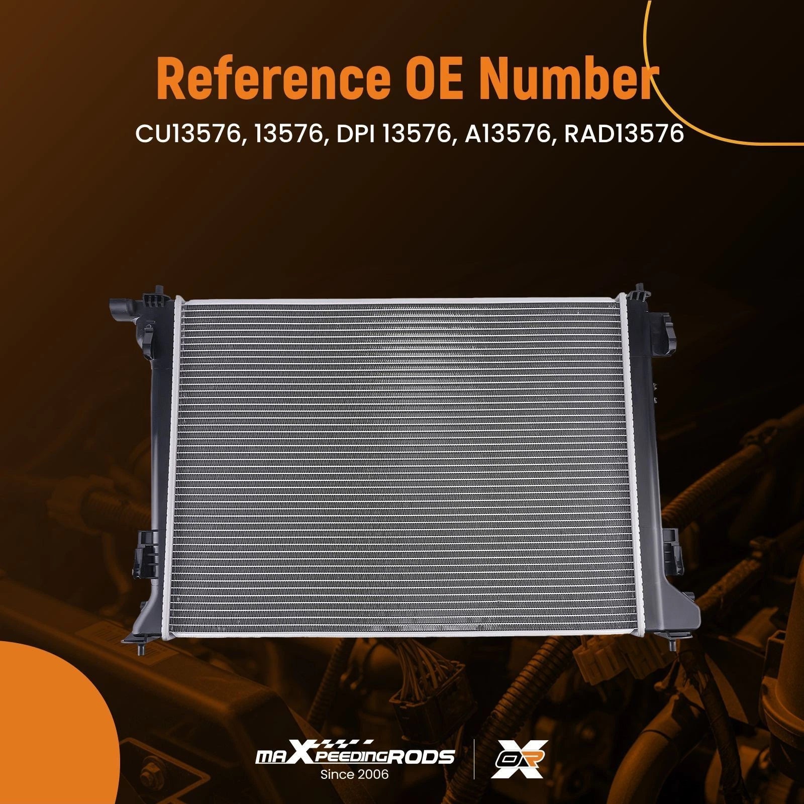 Coolant Radiator for Hyundai Tucson (2016-2021)