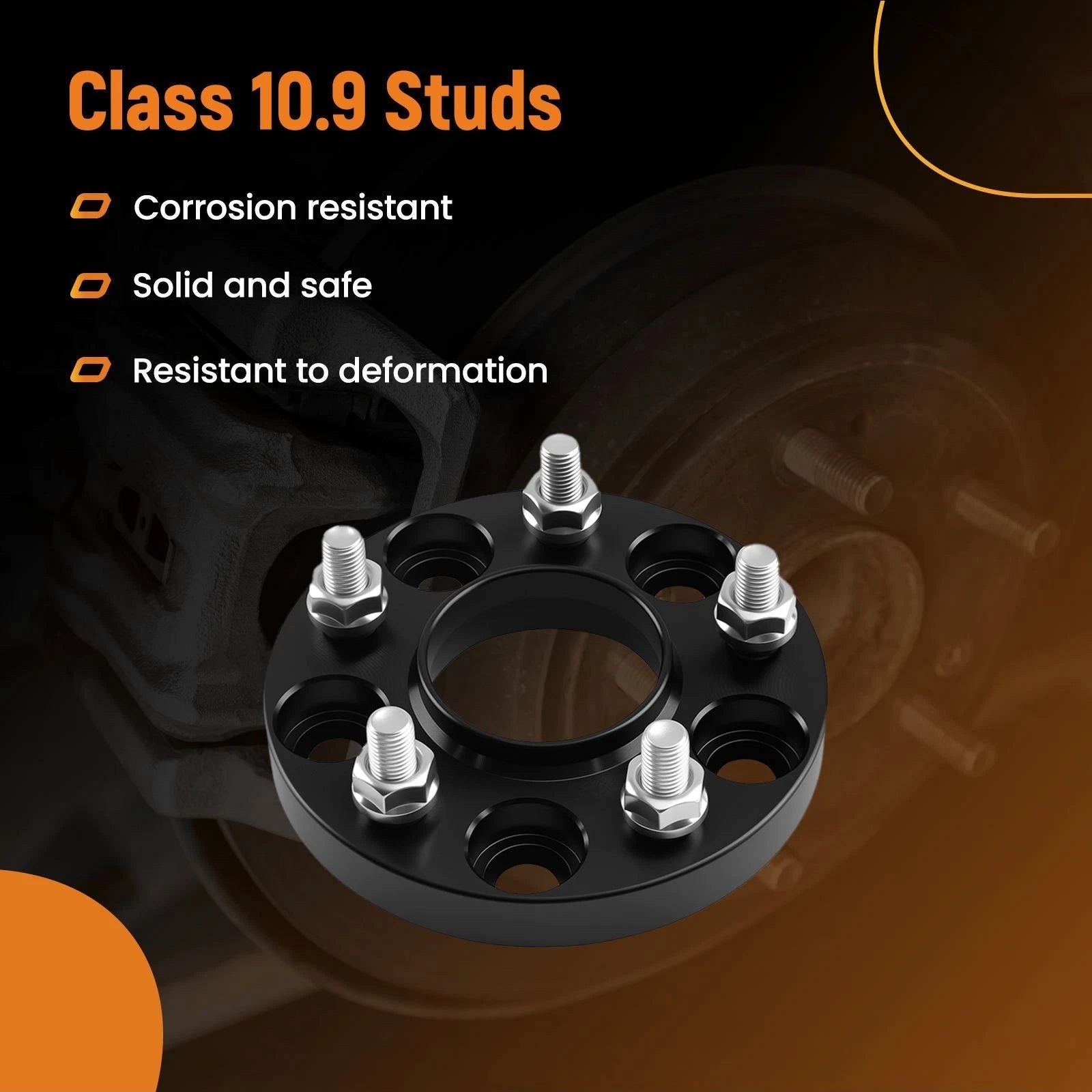 20mm Wheel Spacers for Protege (1999–2004) 5x4.5 67.1mm Hub Bore M12x1.5