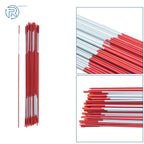 Set of 100 Reflective Snow Plow Stakes for Driveway Markers